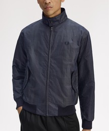 FRED PERRY | Black Watch Tartan Waxed Harrington Jacket/ブラックウォッチタータンワックスハリントンジャケット(ブルゾン)