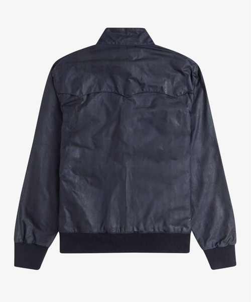 FRED PERRY(フレッドペリー)の「Black Watch Tartan Waxed Harrington Jacket/ブラックウォッチタータンワックスハリントンジャケット(ブルゾン・メンズ・グリーン・L/M)」の11枚目の写真