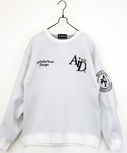 L'atelier(ラトリエ)の「グラフィックデザイン ニット ボリューム袖(ニット/セーター・メンズ・ブラック系5/ブラック系その他3/ブラック系その他2/ブラック系4/ブラック系3/ブラック系2/ホワイト系7/ホワイト系3/ホワイト系2/ネイビー系7/ネイビー系6/ネイビー系5/ネイビー系4/グリーン系6/グリーン系5/ブラック系7/ブラック系6・LL/L/M)」の18枚目の写真