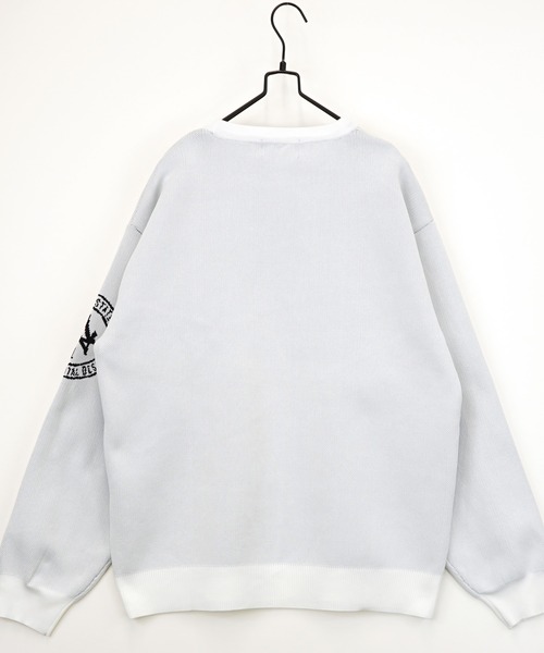 L'atelier(ラトリエ)の「グラフィックデザイン ニット ボリューム袖(ニット/セーター・メンズ・ブラック系5/ブラック系その他3/ブラック系その他2/ブラック系4/ブラック系3/ブラック系2/ホワイト系7/ホワイト系3/ホワイト系2/ネイビー系7/ネイビー系6/ネイビー系5/ネイビー系4/グリーン系6/グリーン系5/ブラック系7/ブラック系6・LL/L/M)」の19枚目の写真