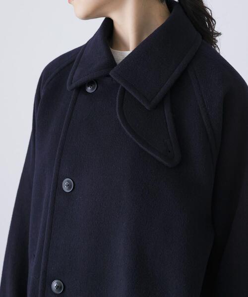 かぐれ（カグレ）の「ウールシングルPコート（ピーコート・レディース・ネイビー/ブラック・FREE）」の12枚目の写真