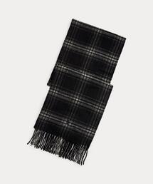 POLO RALPH LAUREN(ポロ ラルフ ローレン)のチェック ウールカシミヤ マフラー(マフラー)