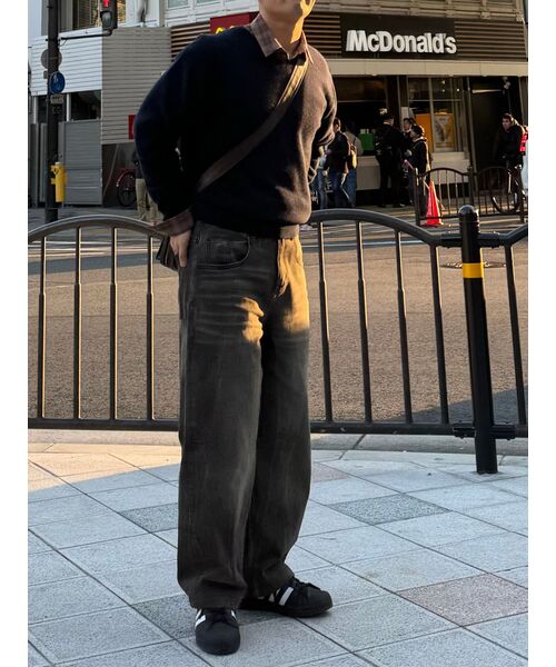 Millo Archive（ミロ アーカイブ）の「リフレクター カーブドパンツ [ウォッシュドブラウン]（デニムパンツ・メンズ・その他・X-LARGE/SMALL/MEDIUM/LARGE）」の21枚目の写真