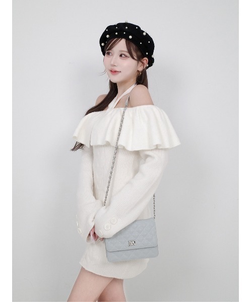 Darich DDロゴキルティングトラベルセット　ショルダー ダーリッチ Darich DDロゴキルティングトラベルセット （ブラック