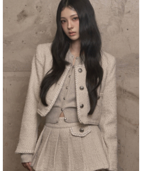 khakipointツイードジャケットAntique Tweed Jacket khakipoint Tweed