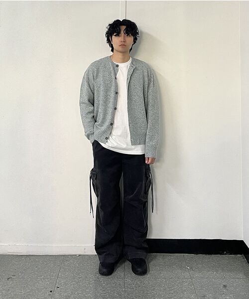 Millo Archive（ミロ アーカイブ）の「クロップムーブカーディガン[メランジブラウン]（カーディガン/ボレロ・メンズ・その他・X-LARGE/LARGE/MEDIUM）」の19枚目の写真