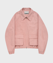 Fallett（ファレット）の「ピグメントオーバーサイズブルゾンサーモン（MA-1）」
