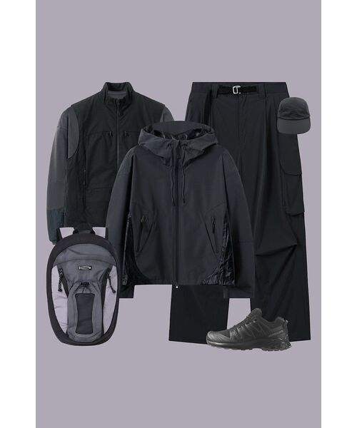 INSILENCE(インサイロンス)の「コマティナイロンカーゴパンツBLACK(その他パンツ・レディース・その他・SMALL/MEDIUM/LARGE)」の8枚目の写真