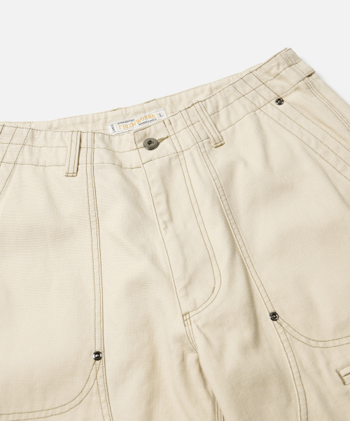FRIZMWORKS(フリズムワークス)の「JUNGLE CLOTH DOUBLE KNEE PANTS _ CREAM(その他パンツ・メンズ・その他・MEDIUM/LARGE/X-LARGE)」の3枚目の写真