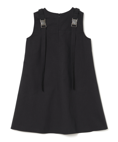 MILLO WOMEN（ミロウーマン）の「バックルストラップミニドレス[ブラック]（ワンピース・レディース・その他・SMALL/MEDIUM）」の2枚目の写真