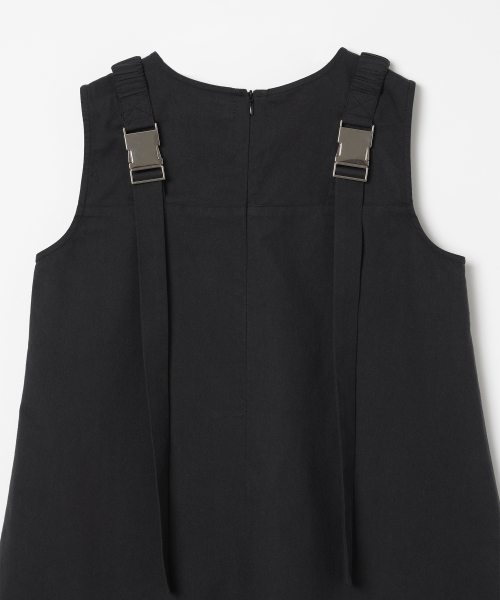 MILLO WOMEN（ミロウーマン）の「バックルストラップミニドレス[ブラック]（ワンピース・レディース・その他・SMALL/MEDIUM）」の5枚目の写真