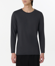 MUSINSA STANDARD（ムシンサスタンダード）の「[ヒットスタンダード] メンズ クルーネック Tシャツ_インナーウェア [ダークグレー]（インナーウェア/肌着）」