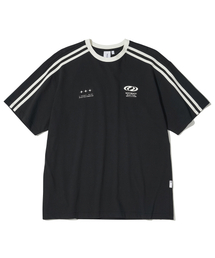フットボールジャージTシャツ_ブラック