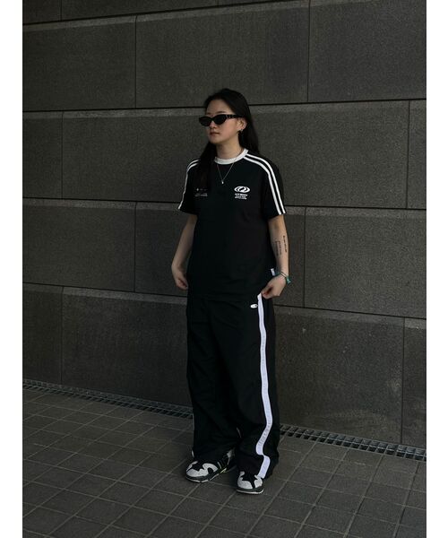 URBANDTYPE(アーバンディタイプ)の「フットボールジャージTシャツ_ブラック(Tシャツ/カットソー・レディース・その他・SMALL/MEDIUM/LARGE)」の10枚目の写真