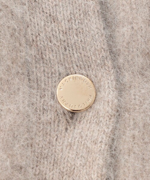 MACKINTOSH PHILOSOPHY（ﾏｯｷﾝﾄｯｼｭ ﾌｨﾛｿﾌｨｰ）の「【ROYTON KNIT(ロイトンニット)】フォックスウール製（カーディガン/ボレロ・レディース・ブルー/オフホワイト/ベージュ・38）」の11枚目の写真