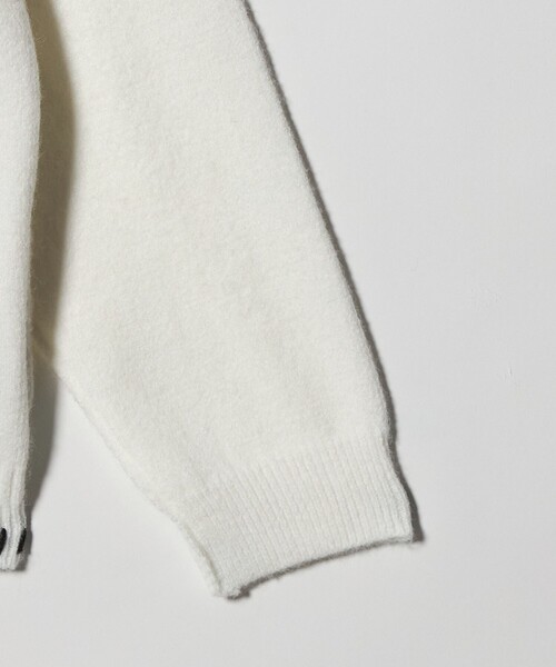A DAY IN THE LIFE UNITED ARROWS(アデイインザライフユナイテッドアローズ)の「ミドルゲージ ハンドステッチ ニット-ウォッシャブル-<A DAY IN THE LIFE>(ニット/セーター・メンズ・ブラック/ホワイト・L/M)」の5枚目の写真