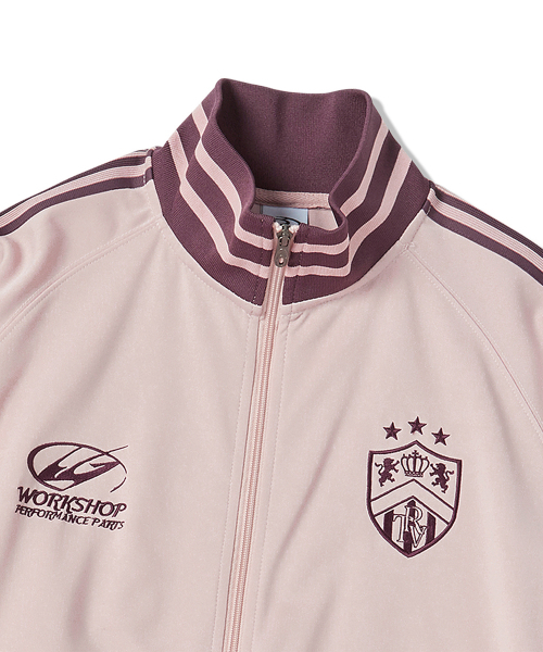 TRAVEL（トラベル）の「ジャージトラックジャケットピンク（ナイロンジャケット・レディース・その他・SMALL/MEDIUM/LARGE）」の9枚目の写真