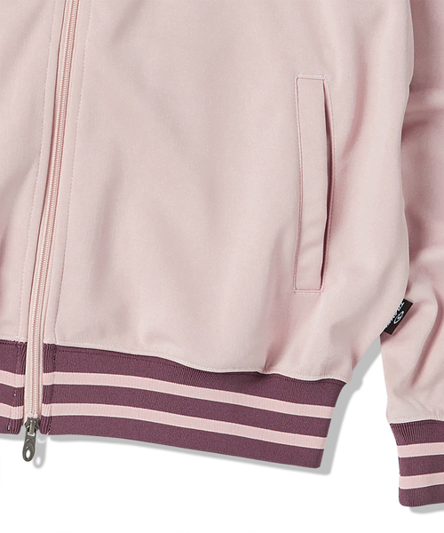 TRAVEL（トラベル）の「ジャージトラックジャケットピンク（ナイロンジャケット・レディース・その他・SMALL/MEDIUM/LARGE）」の8枚目の写真