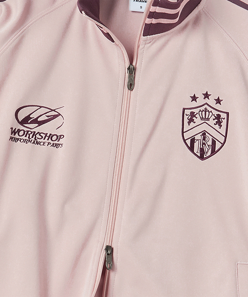 TRAVEL（トラベル）の「ジャージトラックジャケットピンク（ナイロンジャケット・レディース・その他・SMALL/MEDIUM/LARGE）」の7枚目の写真