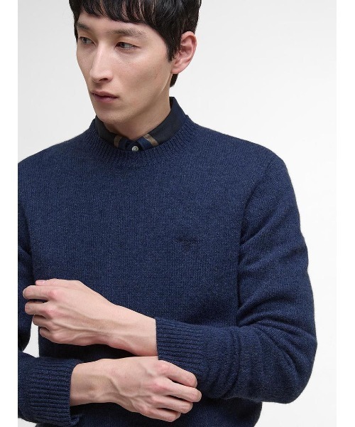 Barbour(バブアー)の「Covent クルーネックニット(アジアフィット)(ニット/セーター・メンズ・ネイビー/グレー・SMALL/MEDIUM/LARGE)」の11枚目の写真
