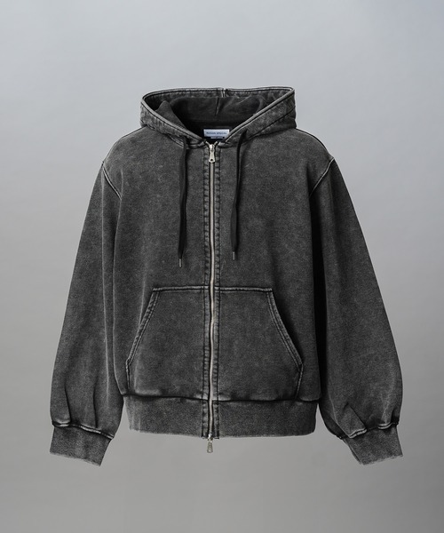 UNISEX》【ONE-MILE WEAR】Prime-Over Fade Zip Hoodie/ワンマイル