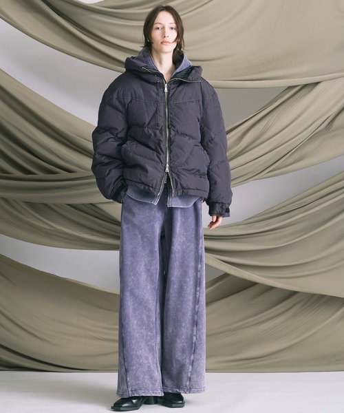 UNISEX》【ONE-MILE WEAR】Prime-Over Fade Zip Hoodie/ワンマイル