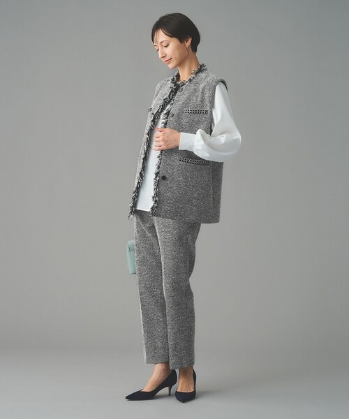 2トーン ツイードライク ベスト（ベスト）｜UNITED ARROWS