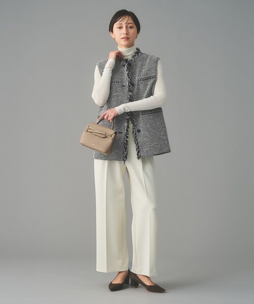 UNITED ARROWS(ユナイテッドアローズ)の「2トーン ツイードライク ベスト(ベスト・レディース・ブラック/ネイビー・38/36)」の13枚目の写真