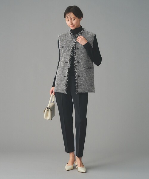 UNITED ARROWS(ユナイテッドアローズ)の「2トーン ツイードライク ベスト(ベスト・レディース・ブラック/ネイビー・38/36)」の15枚目の写真