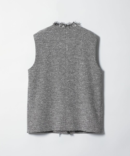 UNITED ARROWS(ユナイテッドアローズ)の「2トーン ツイードライク ベスト(ベスト・レディース・ブラック/ネイビー・38/36)」の21枚目の写真
