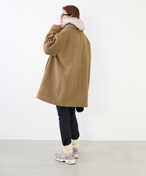 MICA&DEAL（マイカ＆ディール）の「ラバージャージーレギンス〈2サイズ展開〉（その他パンツ・レディース・マルチ/ブラック・38/36）」の22枚目の写真