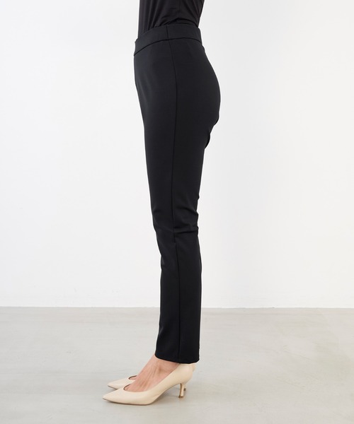 MICA&DEAL（マイカ＆ディール）の「ラバージャージーレギンス〈2サイズ展開〉（その他パンツ・レディース・マルチ/ブラック・38/36）」の11枚目の写真