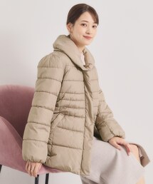 ITS'DEMO | 【撥水加工】ショールカラー中綿ミディ丈コート(その他アウター)