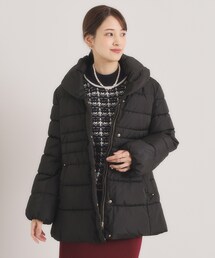 ITS'DEMO（イッツデモ）の「【撥水加工】ショールカラー中綿ミディ丈コート（その他アウター）」