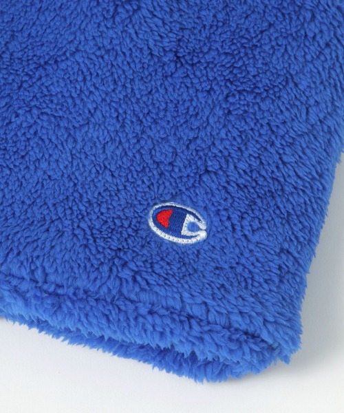 Champion(チャンピオン)の「【Champion(チャンピオン)】ボアネックウォーマー(KIDS)(ネックウォーマー/スヌード・キッズ・ベージュ/パープル/ブルー/ブラック・FREE)」の16枚目の写真