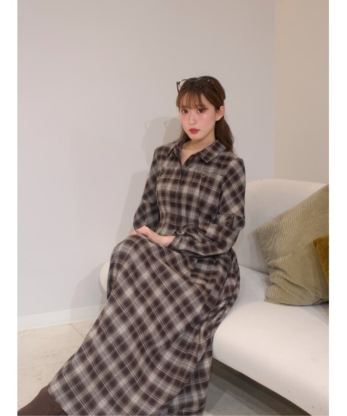 【新品】ハーリップトゥ Marion Plaid Shirt Dress Marion Plaid Shirt Dress