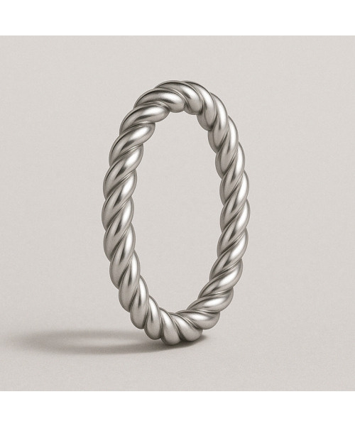 MARK-4（マーク4）の「TWISTED RING (3mm)（リング・メンズ・その他・12号/15号/18号/21号/23号/26号）」の2枚目の写真
