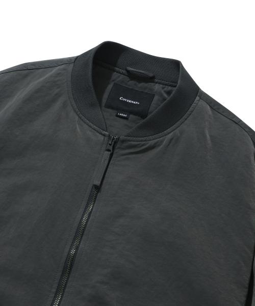 COVERNAT（カバーナット）の「MA-1ジャンパー チャコール（ブルゾン・レディース・その他・MEDIUM/SMALL/X-LARGE/X-SMALL/XX-LARGE/LARGE）」の4枚目の写真