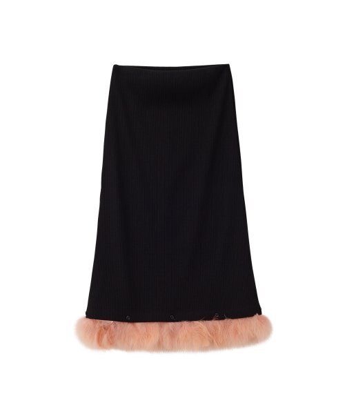 SALON DE YOHN(サロンドヨーン)の「Fur Trimming Skirt_ Black(スカート・レディース・その他・MEDIUM/SMALL)」の5枚目の写真