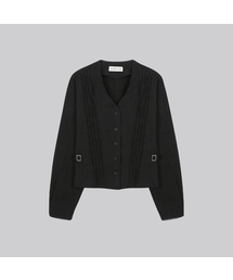Pintuck soft tencel blouse_Black