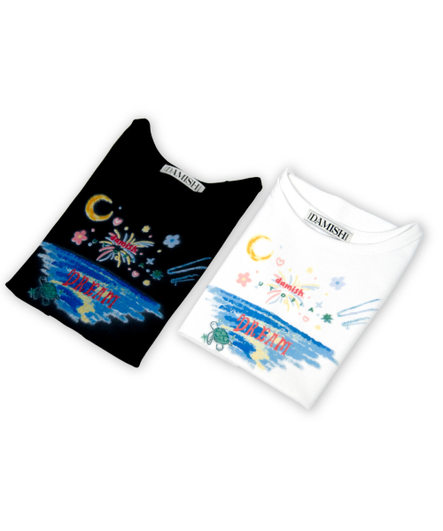 DAMISH(ダミシュ)の「ドリームオーシャンタンクトップ_ホワイト(Tシャツ/カットソー・レディース・ホワイト・FREE)」の4枚目の写真