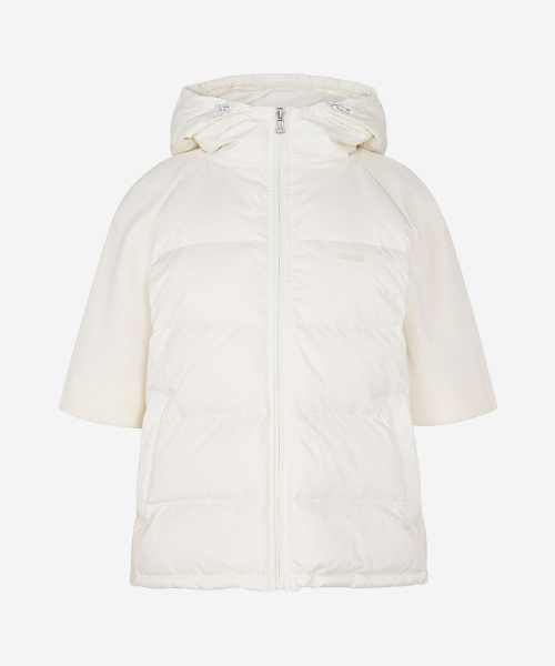 LORDLOAR(ロードロアル)の「ニットハイブリッドダウンジャンパー IVORY(ダウンジャケット/コート・レディース・その他・SMALL/MEDIUM/LARGE)」の3枚目の写真