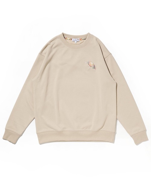 Arnold Palmer(アーノルドパーマー)の「アンブレラモチーフ シェア スウェットプルオーバー(スウェット・レディース・ブラック/グレイッシュベージュ/オレンジ・XS/S/M/L/LL)」の2枚目の写真