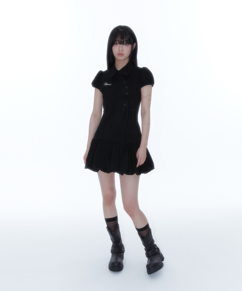 KASHIKO(カシコ)の「Puff Preppy Mini Dress Black(ワンピース・レディース・その他・SMALL/MEDIUM)」の3枚目の写真