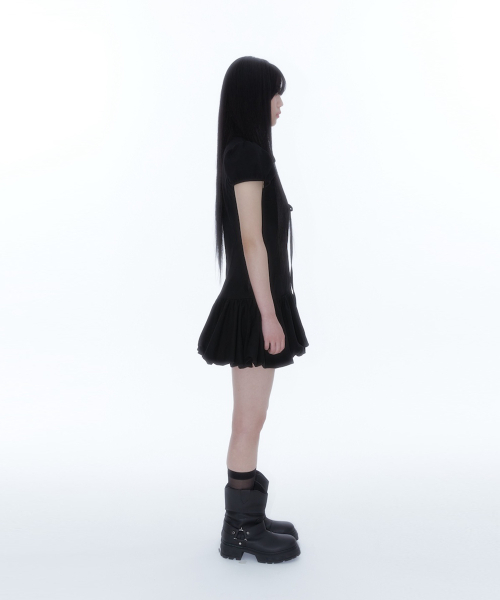 KASHIKO(カシコ)の「Puff Preppy Mini Dress Black(ワンピース・レディース・その他・SMALL/MEDIUM)」の7枚目の写真