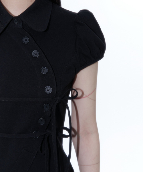 KASHIKO(カシコ)の「Puff Preppy Mini Dress Black(ワンピース・レディース・その他・SMALL/MEDIUM)」の11枚目の写真