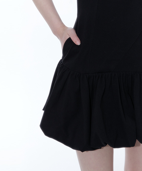 KASHIKO(カシコ)の「Puff Preppy Mini Dress Black(ワンピース・レディース・その他・SMALL/MEDIUM)」の12枚目の写真