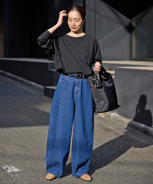 SLOBE IENA(スローブイエナ)の「SLOBE スウェードローファー(ローファー・レディース・ベージュ・24.5cm/24cm/23.5cm/23cm/22.5cm)」の2枚目の写真