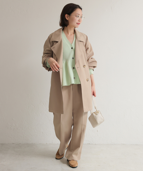 SLOBE IENA(スローブイエナ)の「SLOBE スウェードローファー(ローファー・レディース・ベージュ・24.5cm/24cm/23.5cm/23cm/22.5cm)」の6枚目の写真