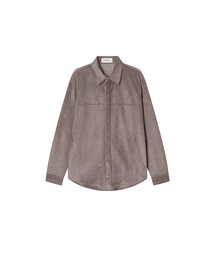 Geta Suede Jacket _ Brown